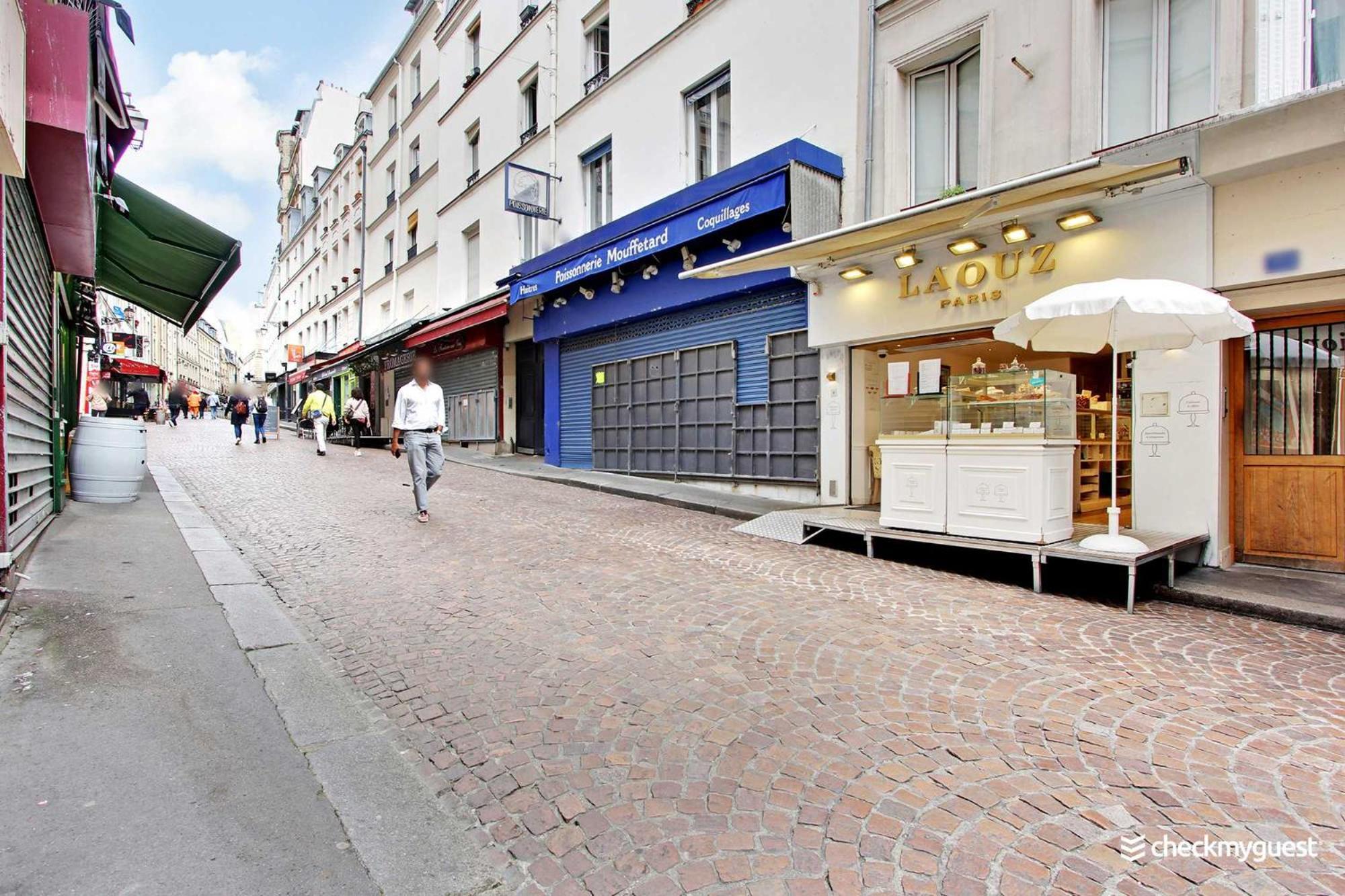 Cozy Studio 2P - Rue Mouffetard 巴黎 外观 照片
